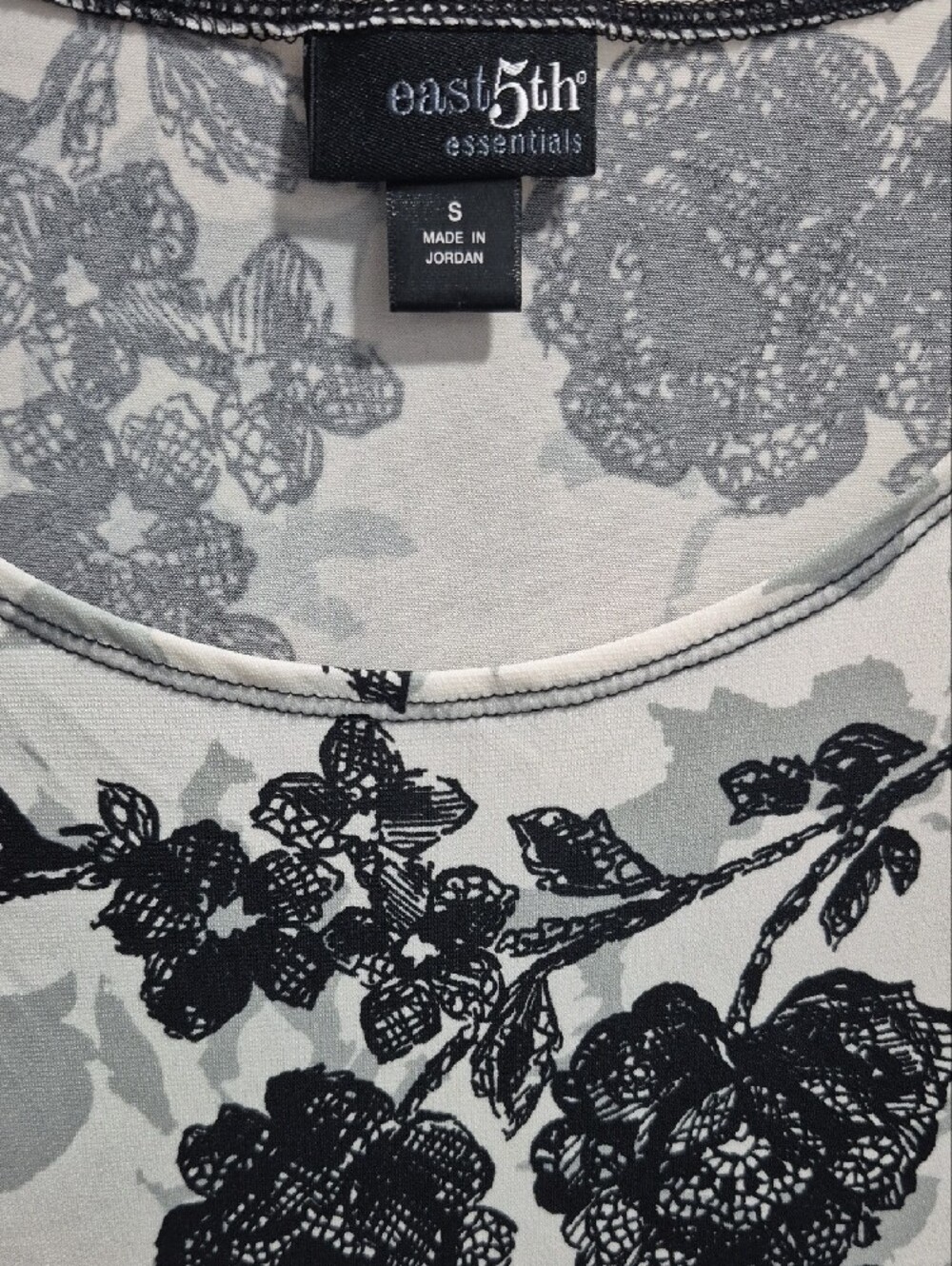 Liz Claiborne Black/White/Brown And east 5th Black/white 2 Piece Set - Picture 5 of 8